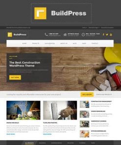BuildPress Multi-purpose Construction and Landscape WP Theme
