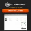 Graph Paper Press Sell Media Discount Codes Plugin