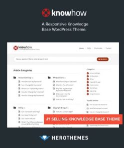 KnowHow A Knowledge Base WordPress Theme