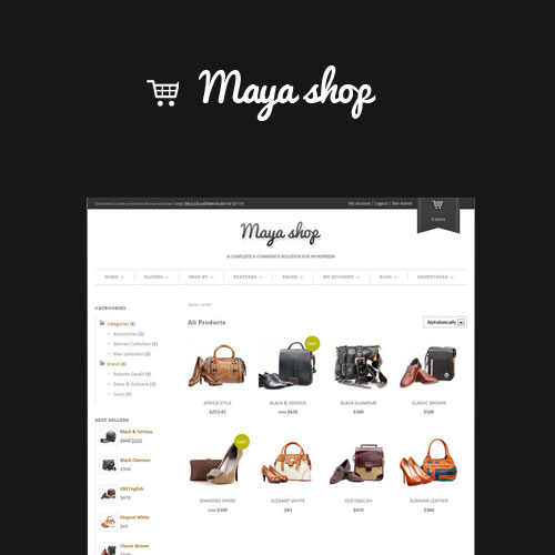 MayaShop A Flexible Responsive e-Commerce Theme