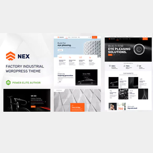 Nex Factory & Industrial WordPress