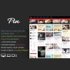Pin = Pinterest Style Personal Masonry Blog Front-end Submission