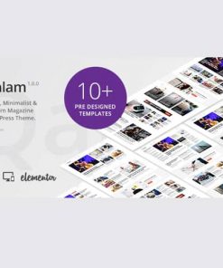Qalam NewsPaper and Magazine WordPress Theme