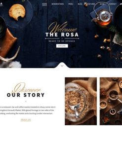 ROSA An Exquisite Restaurant WordPress Theme