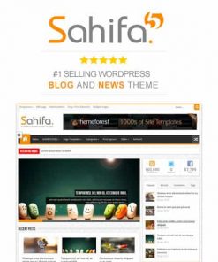 Sahifa - Responsive WordPress News Magazine Blog Theme