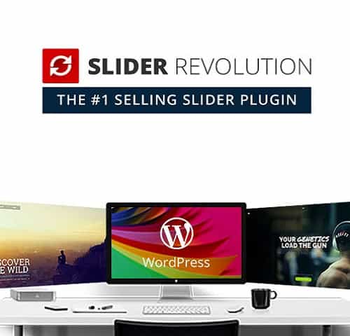 Slider Revolution Responsive WordPress Plugin + Addons + Templates