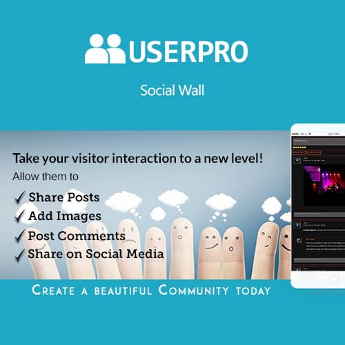 UserPro Social Wall Add-on