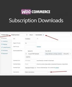WooCommerce Subscriptions Download