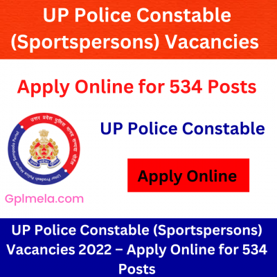 UP Police Constable (Sportspersons) Vacancies
