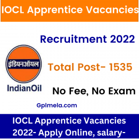IOCL Apprentice Vacancies