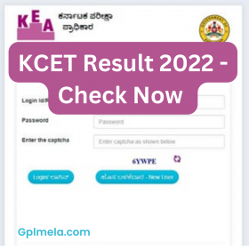 KCET Result 2022 -Check Now