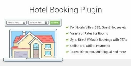 MotoPress Hotel Booking GPL Property Rental WordPress Plugin